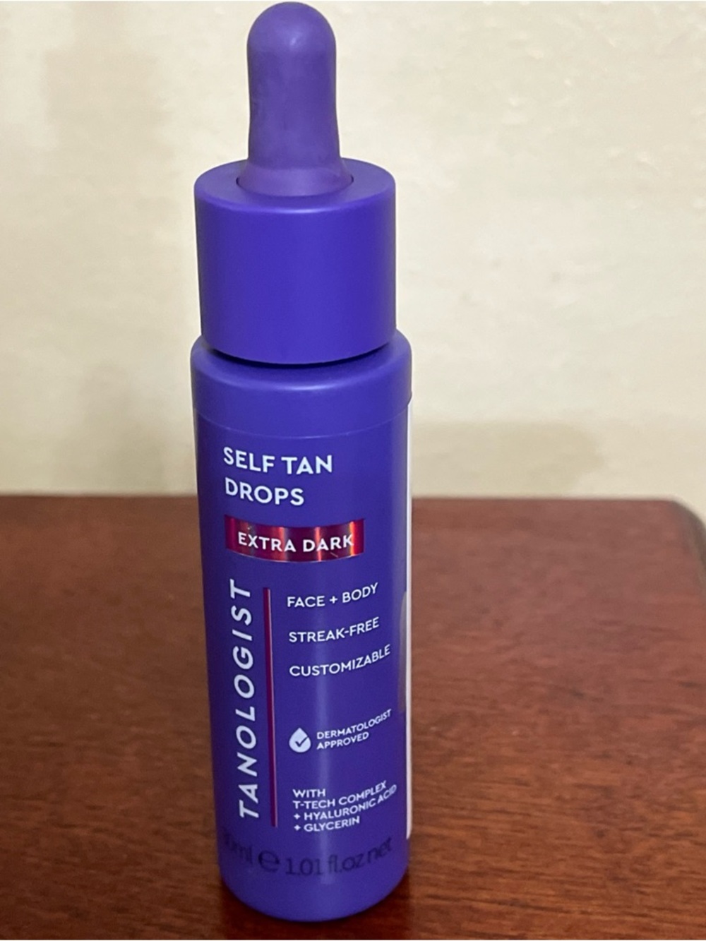 Tanologist self tan drops extra dark for face and body